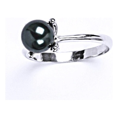 Čištín Stříbrný se Swarovski perlou tahiti T 1400