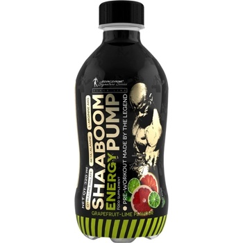 Kevin Levrone Shaaboom Energy Pump | Ready-To-Drink Pre-Workout Drink [320 мл] Грейпфрут с лайм