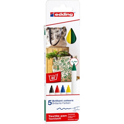 Edding 4600 popisovač na textil 5 ks