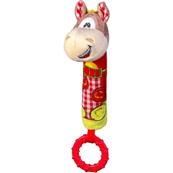 Image 1 of Babyono Плюшена пищялка с гризалка Babyono - Конче (9070183)