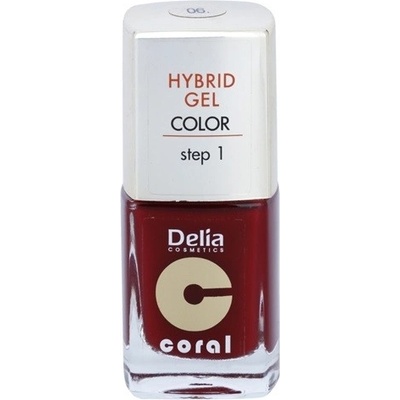 Delia Coral Nail Enamel Hybrid gel gélový lak na nechty 06 11 ml