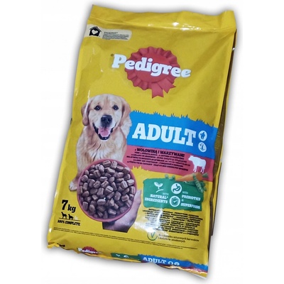 Pedigree Adult s hovädzím a zeleninou 7 kg