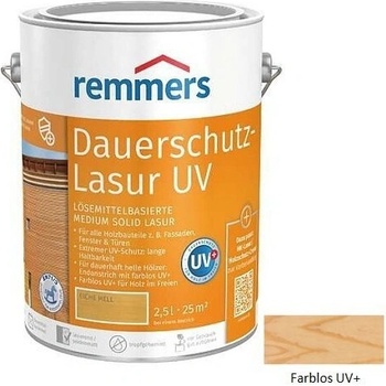 Remmers UV+ Lasur 2,5 l bezfarebná