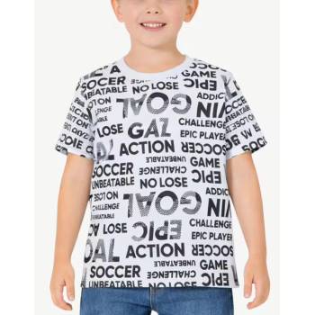 Chicco Boys Tee White/Black