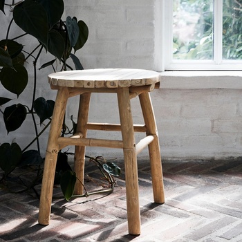 House Doctor bambusová stolička Sedeo natural