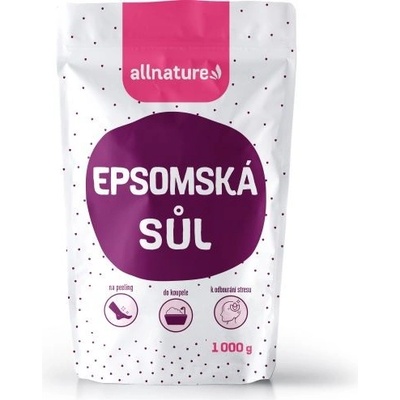 Allnature Epsomská sůl 1000 g – Sleviste.cz
