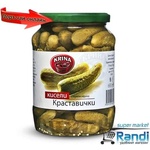 Крина Кисели краставички Крина 680гр