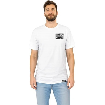 Snowbitch triko Fragment White WHT