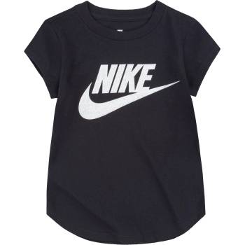 Nike Детска тениска Nike Short Sleeve T-Shirt Infant Girls - Black/White