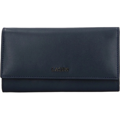 Lagen dámska peňaženka kožená BLC 5065 621 Navy blue