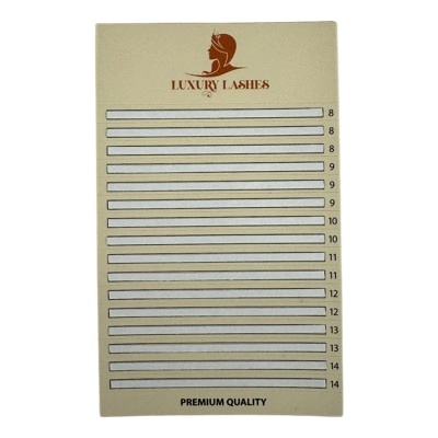 Luxury Lashes Lepící Podložka pro Řasy Papírová Velikost M