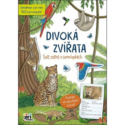 Svět zvířat v samolepkách divoká zvířata