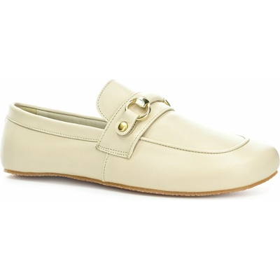 Shapen Versa Beige Wide barefoot mokasíny