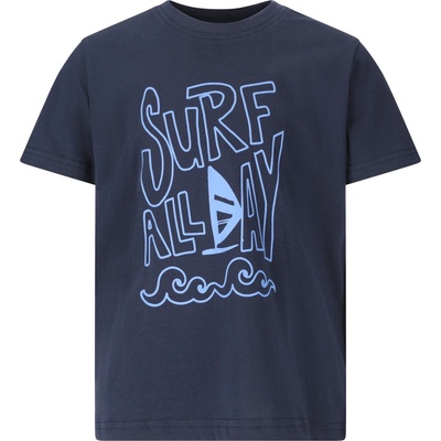 ZIG ZAG Детска тениска ZIG ZAG Kid's Beachtime S/S T-Shirt - Navy - размер 140 (EU) (704-5899-0215)