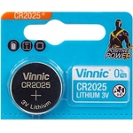 Vinnic Батерия Vinnic CR2025, 3V/150mAh