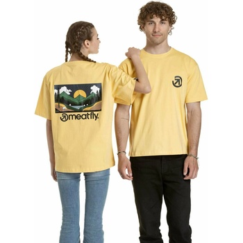Meatfly унисекс тениска Cachuma Cornsilk Mountains Meatfly | Bezhov | МЪЖЕ | M/L