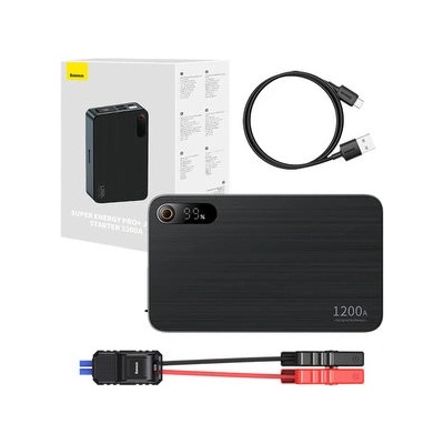 Baseus Jump startér do auta Black Super Energy Pro+ 1200A | Zboží Auto