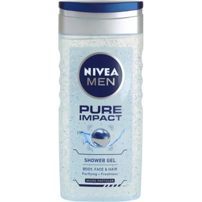 Nivea Men Pure Impact душ гел за мъже 250ml