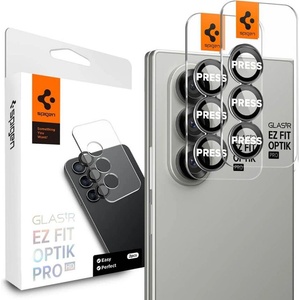 Spigen Протектор за Камерата на Samsung Z Fold 7, Spigen EZ Fit Optik Pro Glas. tR 2бр. , Черен (AGL09581)