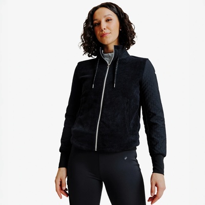 FOUGANZA Dámská jezdecká mikina 500 se zipem ČERNÁ – Zboží Dáma