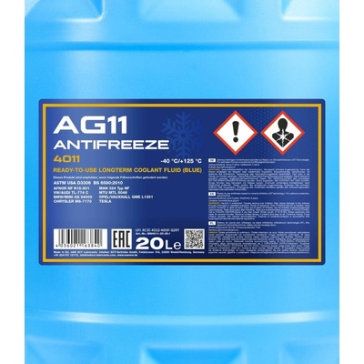Mannol Antifreeze AG11 Longterm 20 l