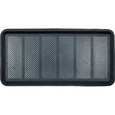 MultiDecor Univerzální gumový odkapávač na boty Goldie Max stříbrná 40 x 80 cm