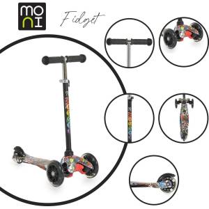 Moni Тротинетка Fidget черен Тротинетка, скутер