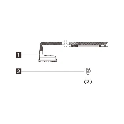 Lenovo Адаптер Lenovo ThinkSystem SR650/a V4, x16 Gen5 High Power Cable Riser Slot 3 & 6 Option Kit - 4X97B02319 (4X97B02319)