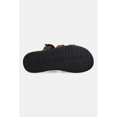 Tommy Hilfiger чехли мъжки от велур ADJUSTABLE PREMIUM SUEDE SANDAL (FM0FM05774)