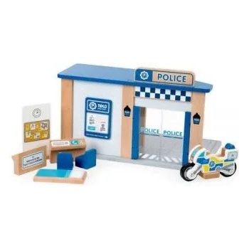 Bigjigs Toys - Дървено полицейско управление (T0503)
