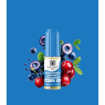 Bar Juice 5000 Salt Blueberry Cherry Cranberry 10 ml 10 mg
