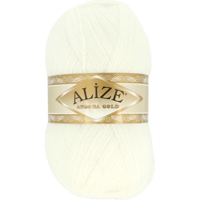 Alize Angora Gold 55 biela