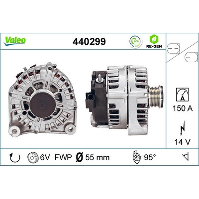 Alternátor VALEO 440299