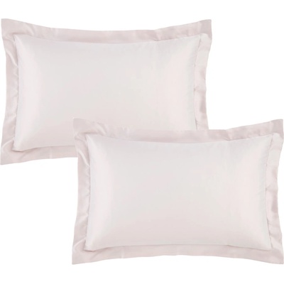 Catherine Lansfield Сатенени калъфки за възглавници 2 бр. 50x75 cm Silky Soft - Catherine Lansfield (BD/55075/W/OPC2/BLH)