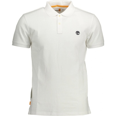 Biele pánske polo tričko Timberland biela M Timberland 193394790258