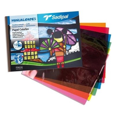 Fabriano Комплект Craft Cellophane, 30 g/m2, 32 х 24 cm, 10 цвята (05978)