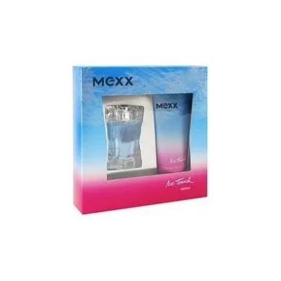 Mexx Ice Touch Woman Подаръчен комплект, Тоалетна вода 20ml + Душ гел 50ml, Жени