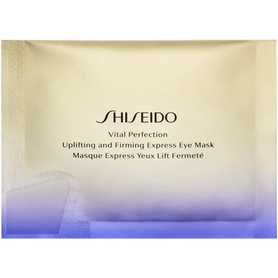 Shiseido Vital Perfection Uplifting & Firming Express Eye Mask маска с лифтинг и стягащ ефект за околоочната област 12 бр