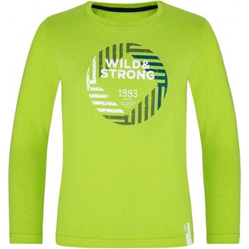 Loap Bix chlapčenské tričko s dlhým rukávom CLK2178N30N Lime Green