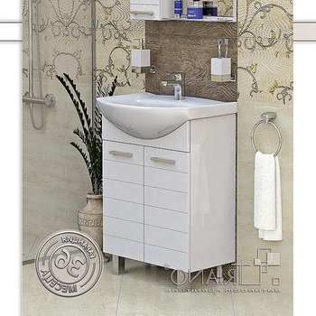 Image 1 of Triano Долен pvc шкаф с умивалник Корнер