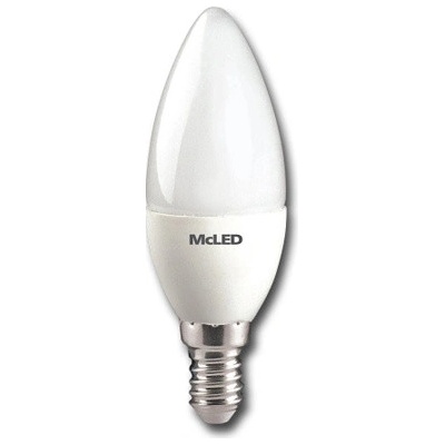 McLED LED žárovka E14 4,8W 40W neutrální bílá 4000K svíčka