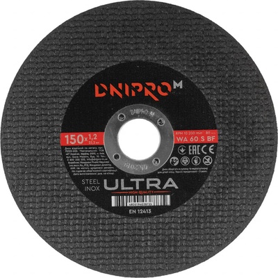 Dnipro-M Řezný kotouč 150 x 1,2 x 22,2 mm 72325000