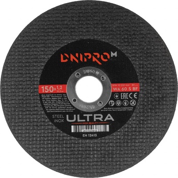 Dnipro-M Řezný kotouč 150 x 1,2 x 22,2 mm 72325000