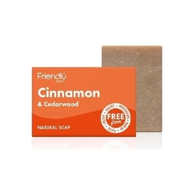 Friendly Soap prírodné mydlo škorice a cédrové drevo 95 g