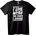 NOONEBRAND Тениска Животът с избраните белези - 2XL, Black