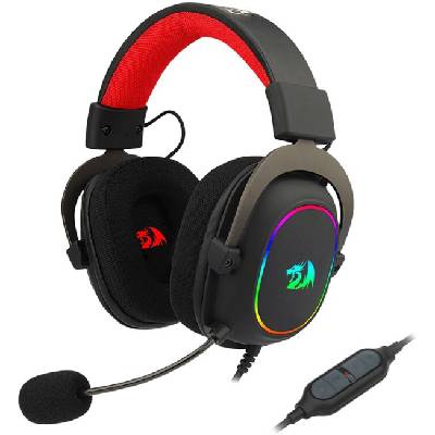 Геймърски слушалки Redragon ZeusX 7.1 H510-RGB с RGB осветление - черни (H510-RGB_VZ)