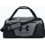 Under Armour Undeniable 5.0 Duffle M 58 l pitch gray medium heather/black/black пътна чанта