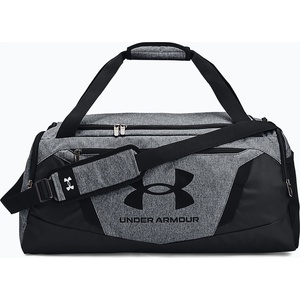 Under Armour Undeniable 5.0 Duffle M 58 l pitch gray medium heather/black/black пътна чанта