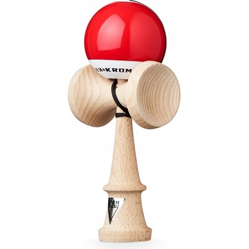 Kendama Krom pop LOL žonglovací dřevěná hračka Červená