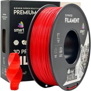 Smart Print FG-S61-E1, 3D филамент, PLA, 1, 75mm, 1000g, Червен (Red) (FG-S61-E1)